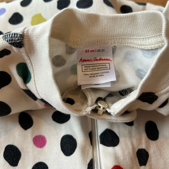 Hanna Anderson pajamas, size 2 - Picture 2 of 5